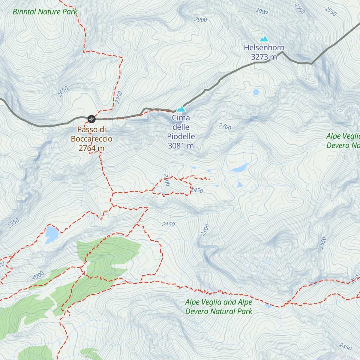 Nuovo Bivacco delle Guide “Beniamino Farello" map