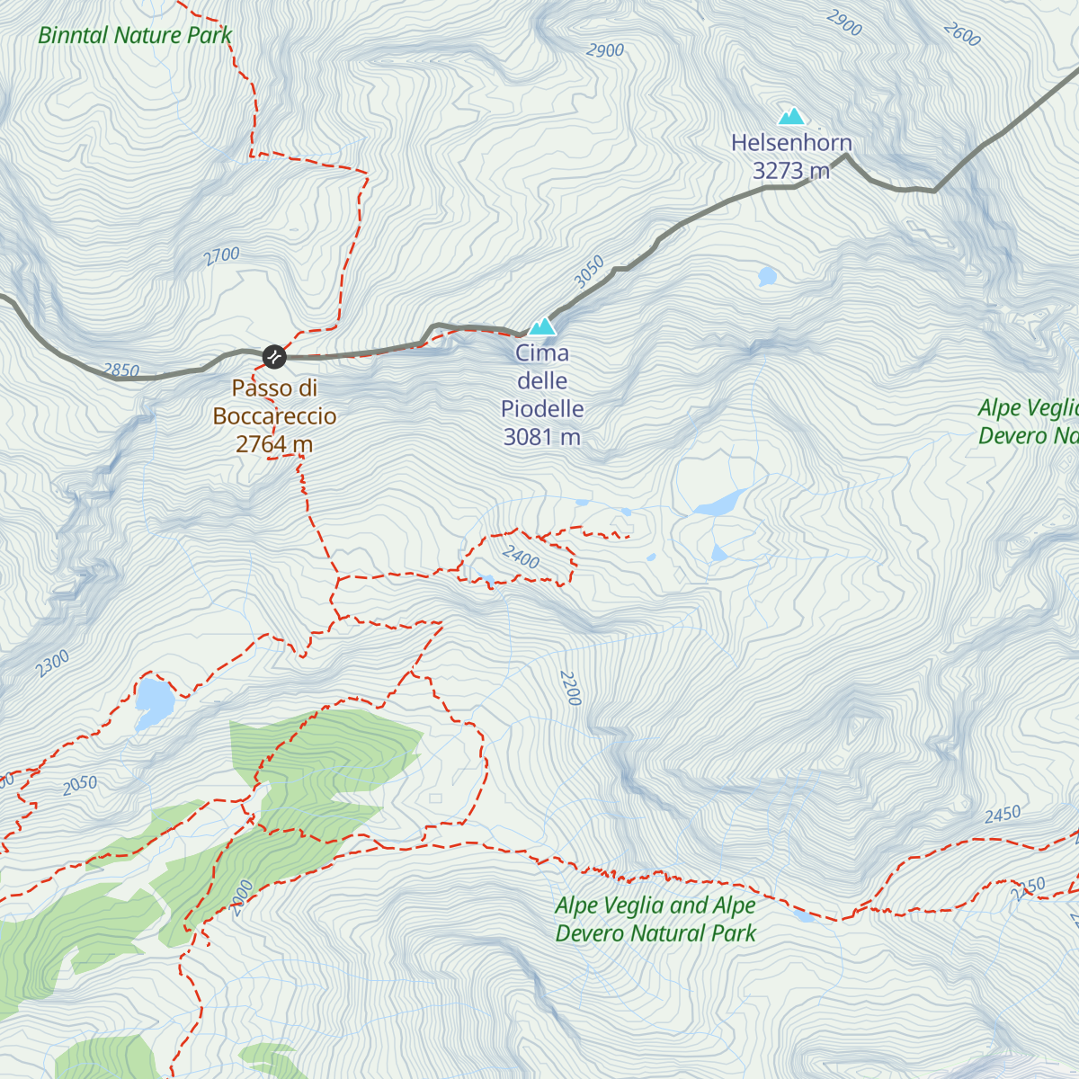 Nuovo Bivacco delle Guide “Beniamino Farello" map