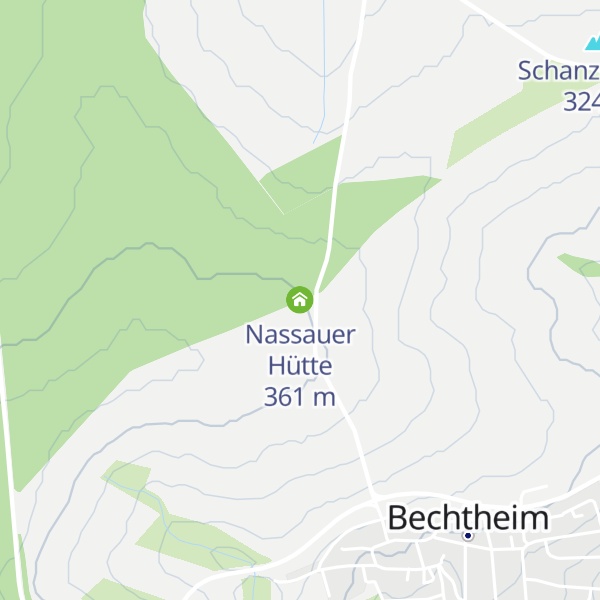 Map of Nassauer Hütte