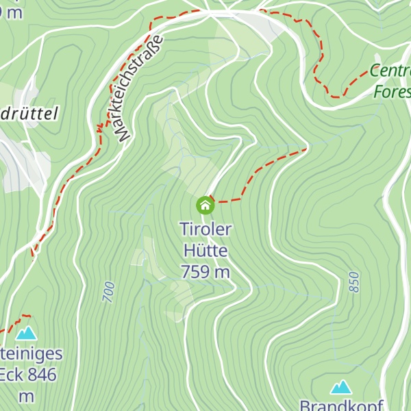 Map of Tiroler Hütte