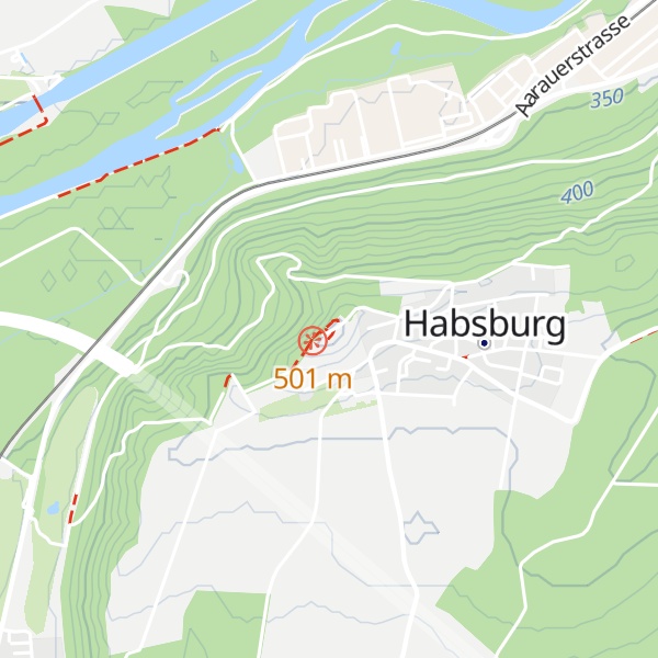 Map of Wülpelsberg (Habsburg)