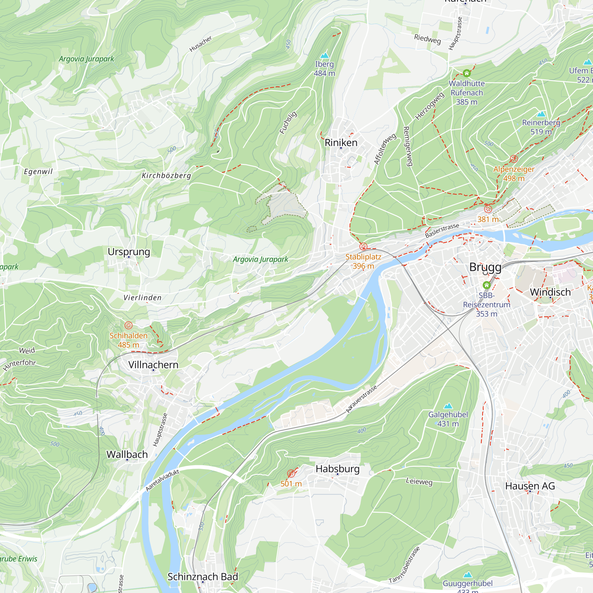 Vogelschutzhütte map