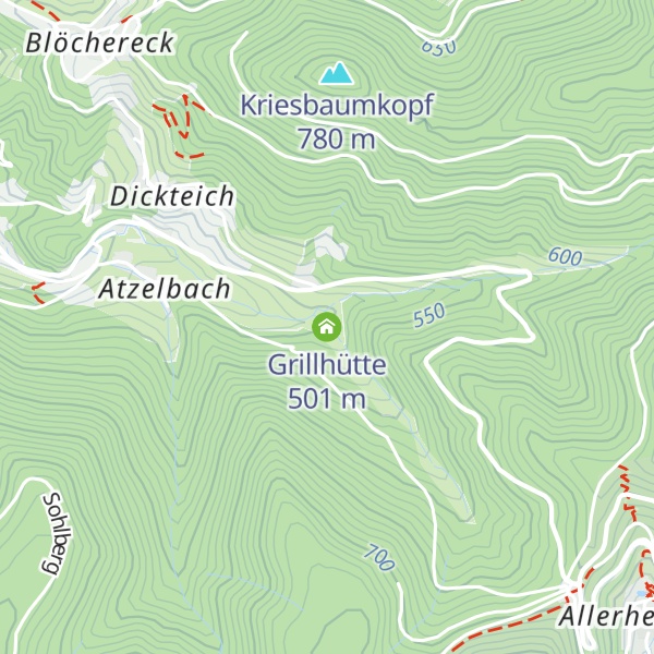 Map of Grillhütte