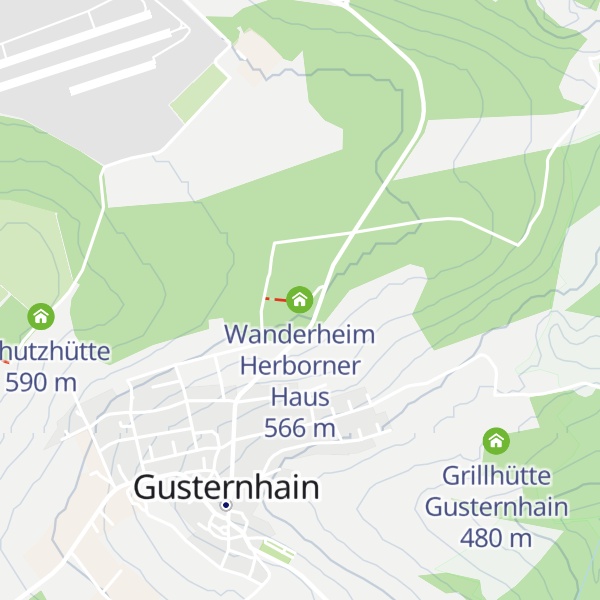 Map of Wanderheim Herborner Haus