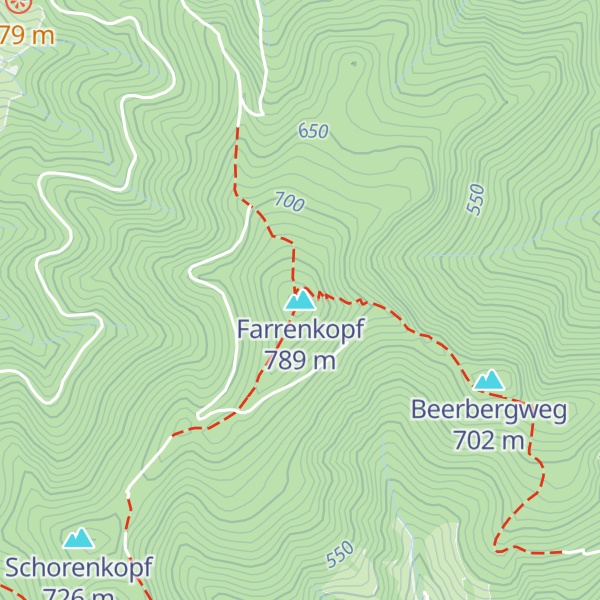 Map of Farrenkopf