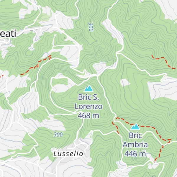 Map of Bric S. Lorenzo