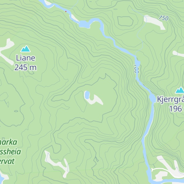 Map of Brattefossheia