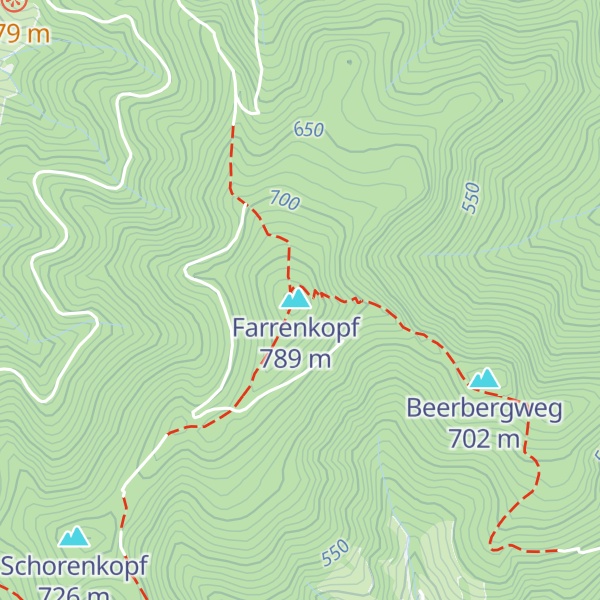 Map of Hasemann-Hütte