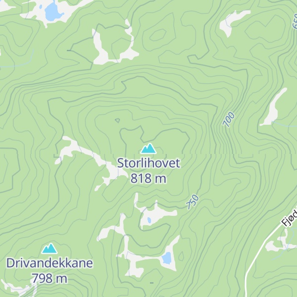 Map of Storlihovet