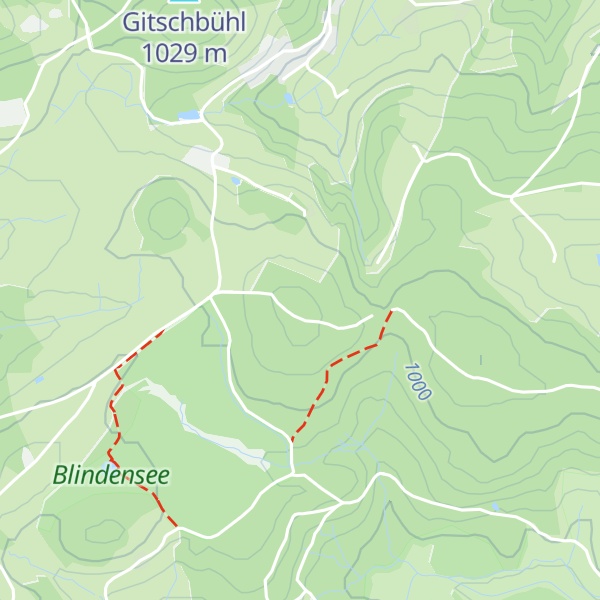 Map of Blindenhöhe