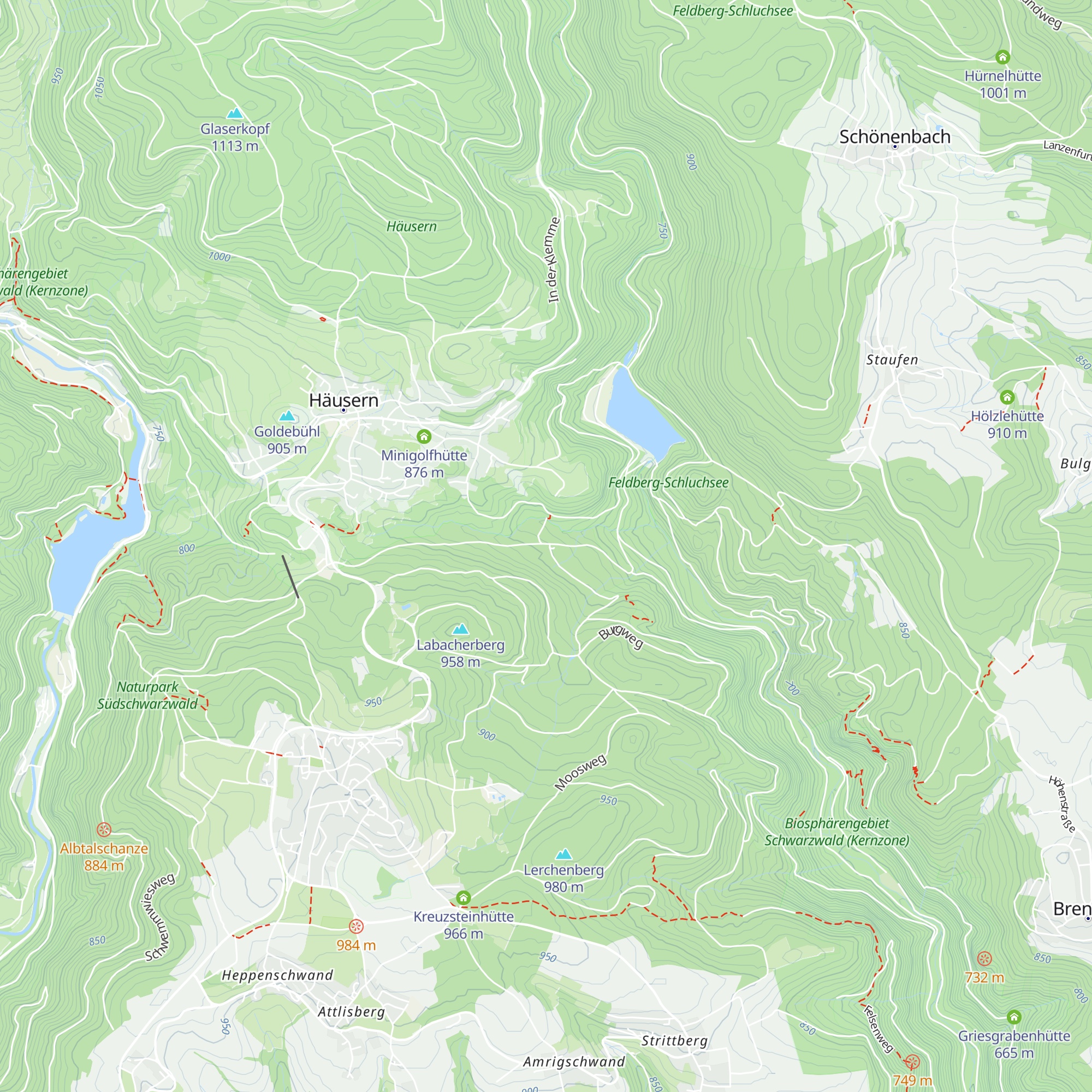 Taubachhütte map