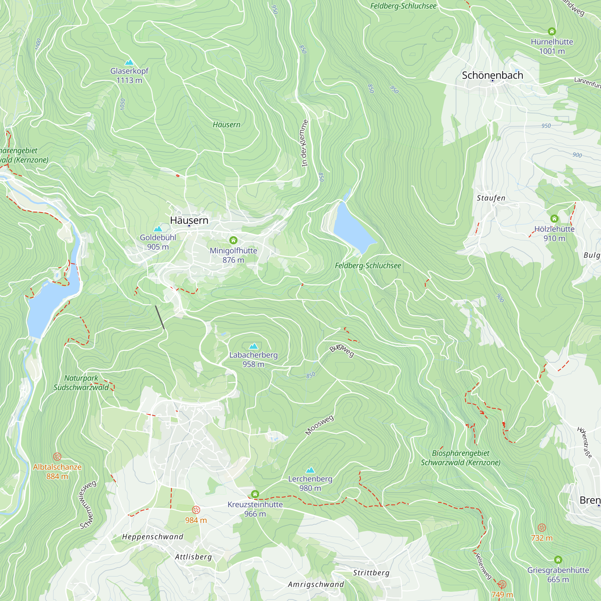 Taubachhütte map