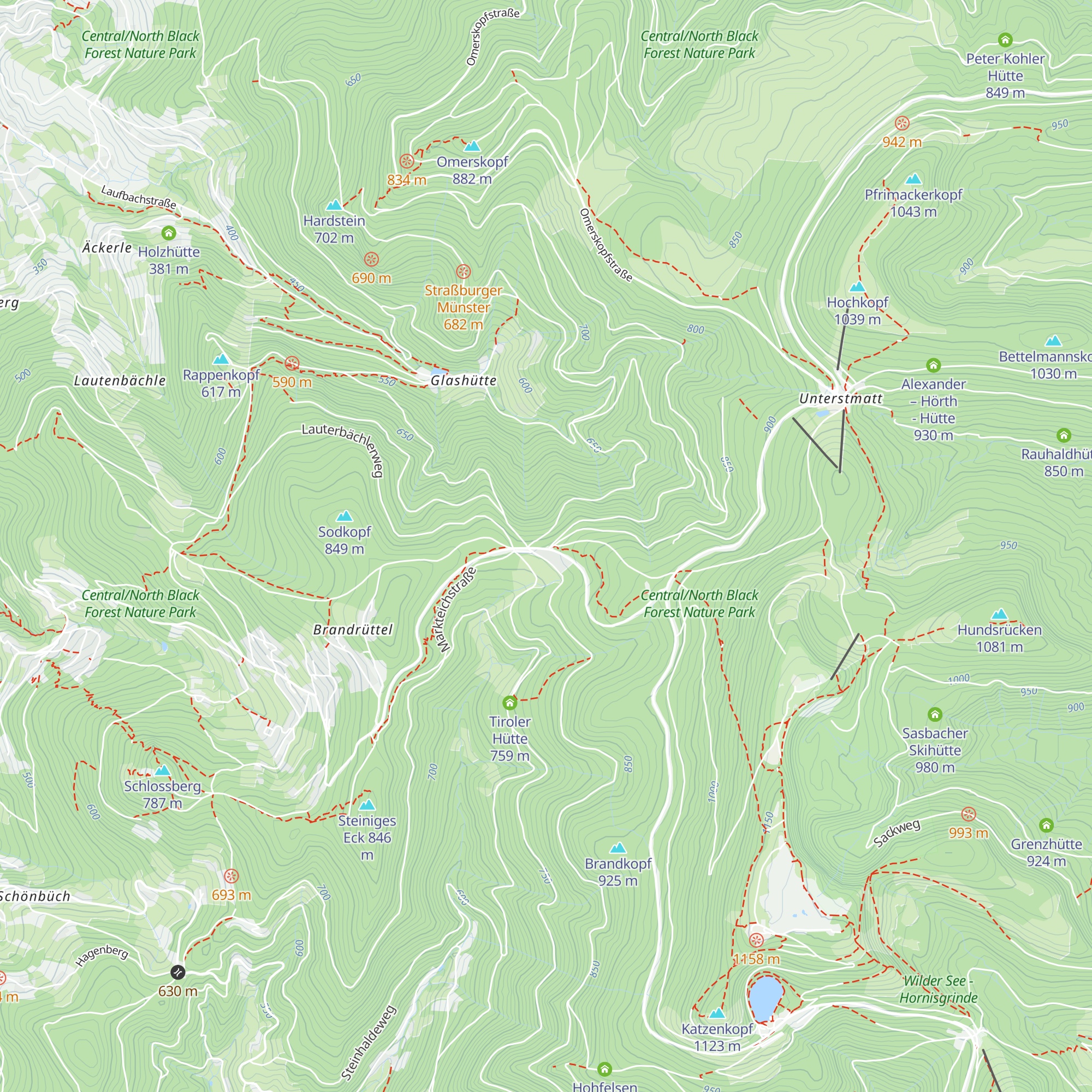 Schmälzlehütte map