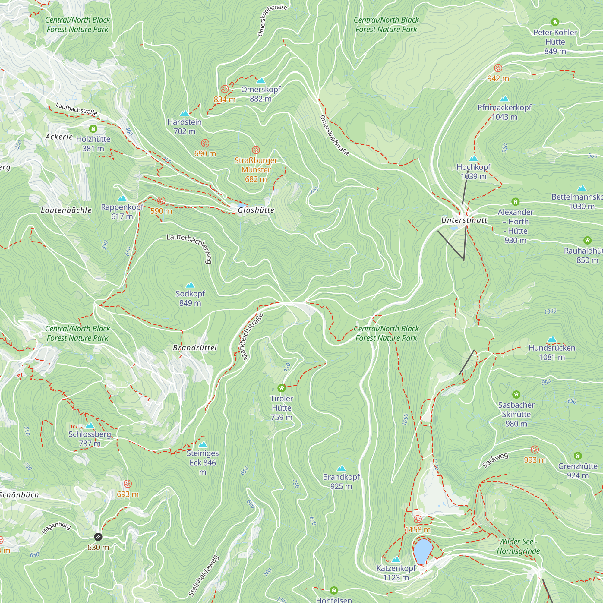 Schmälzlehütte map