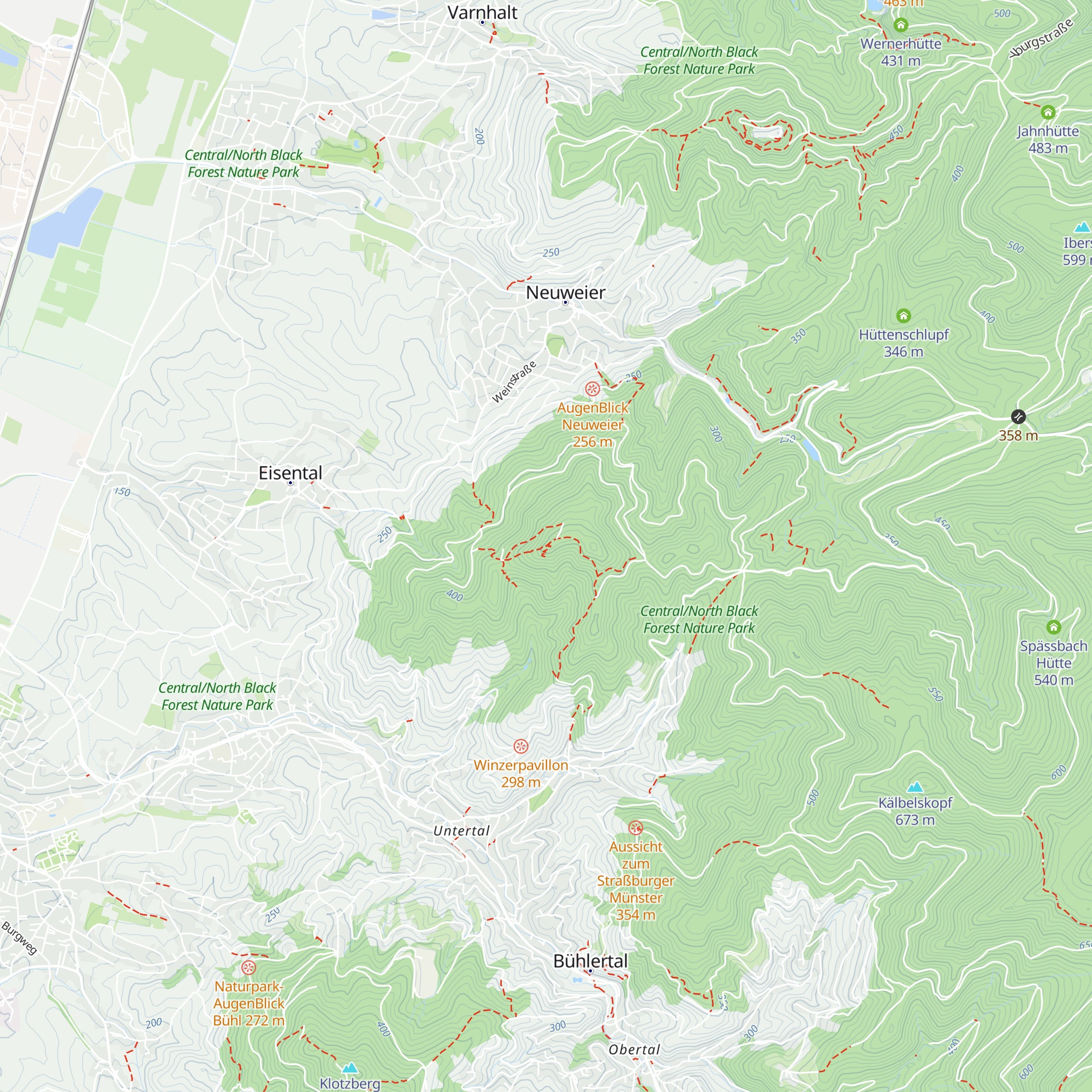 Schartenberghütte map
