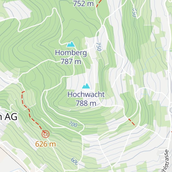 Map of Hochwacht