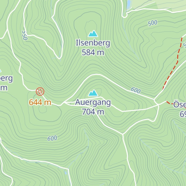 Map of Auergang