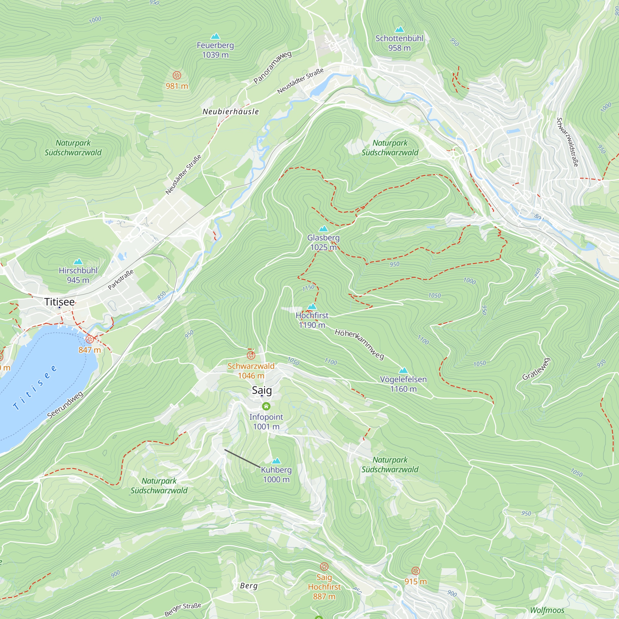 Berggasthaus Hochfirst map