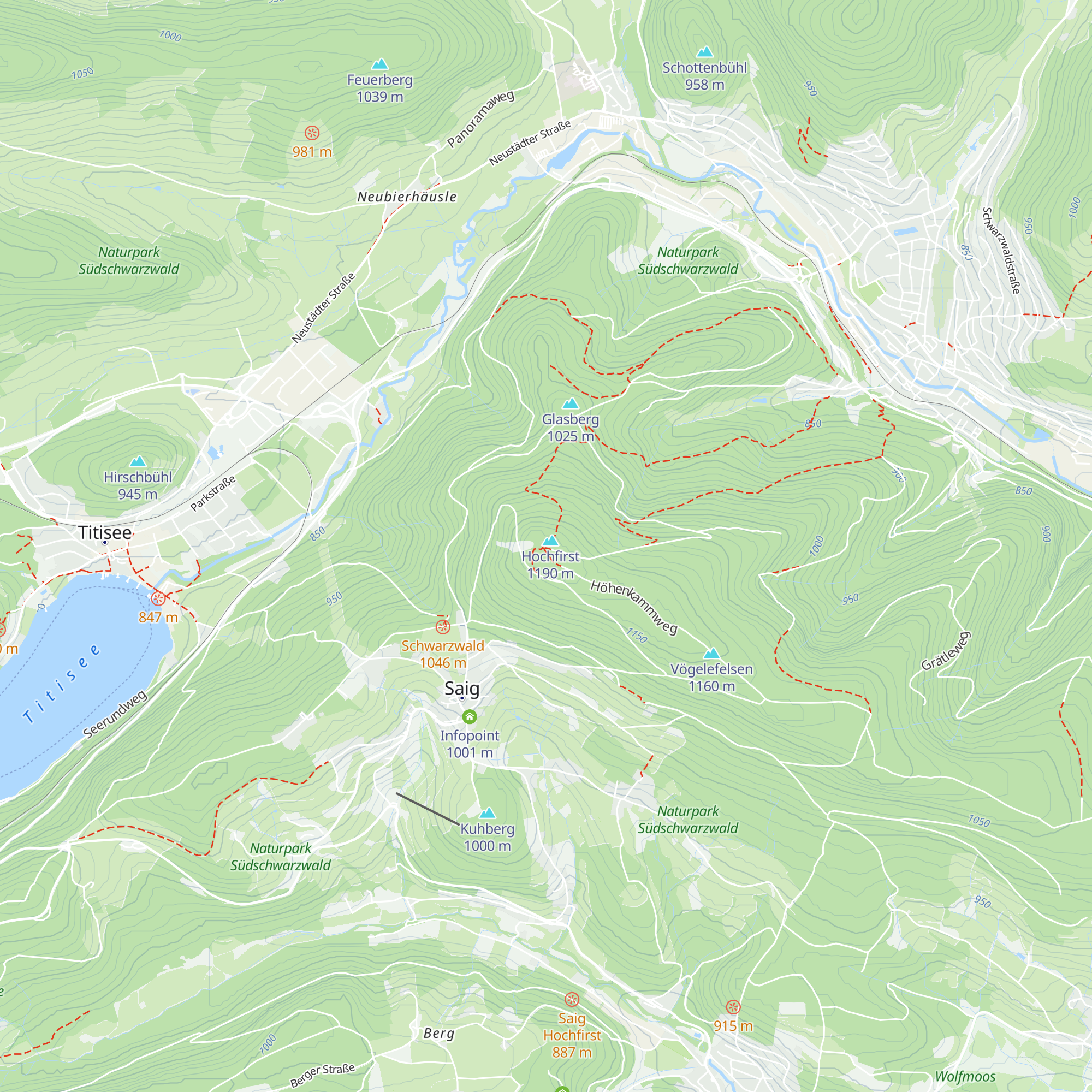 Berggasthaus Hochfirst map