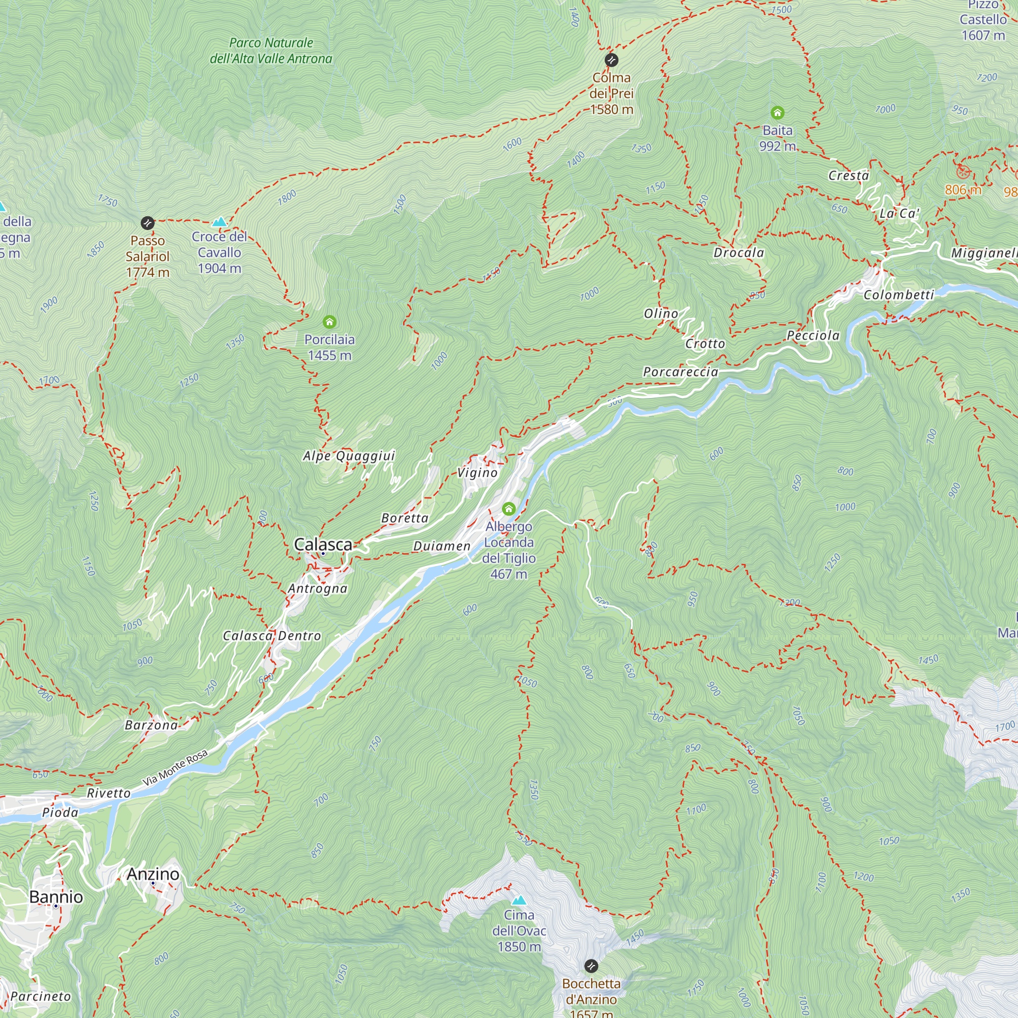Albergo Locanda del Tiglio map