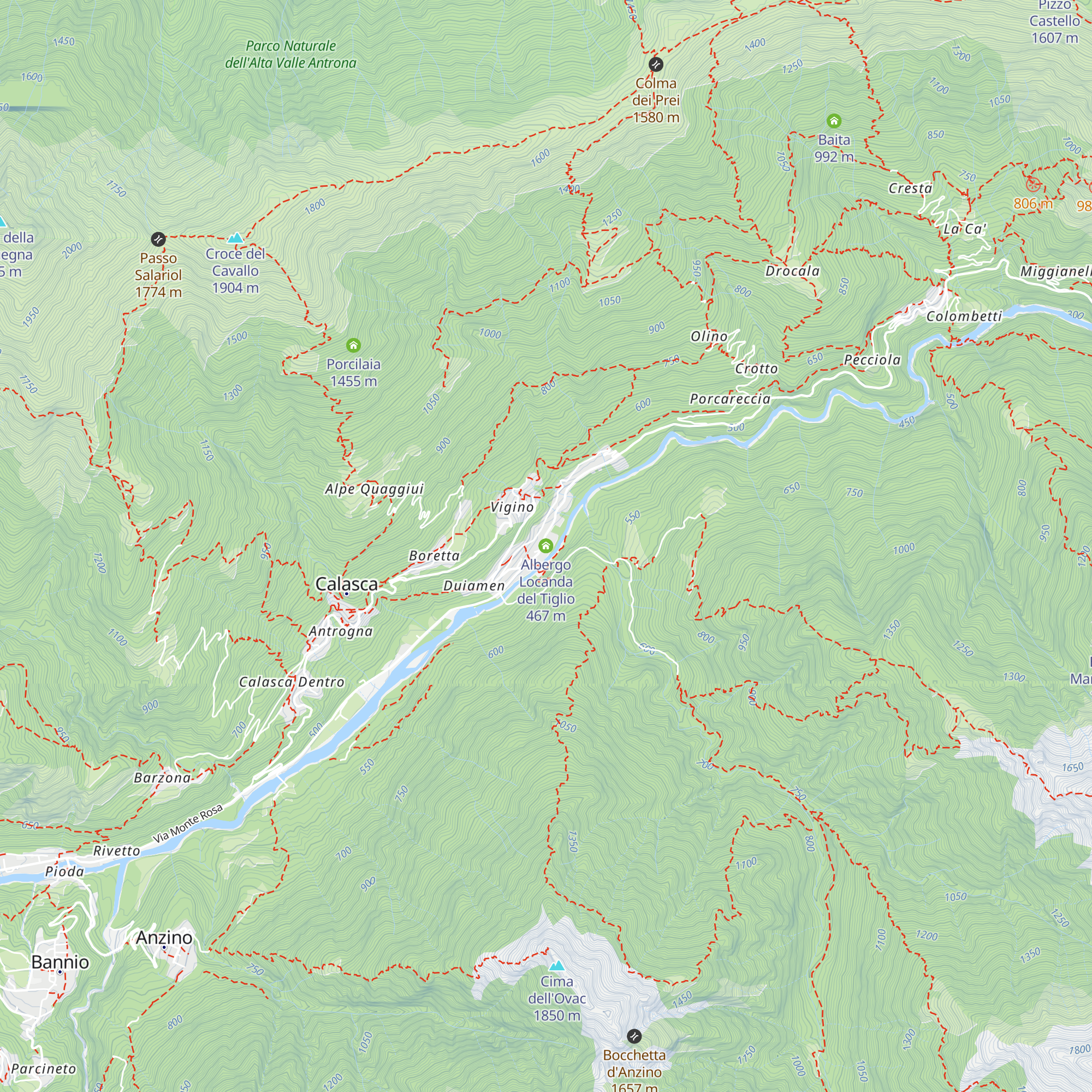 Albergo Locanda del Tiglio map