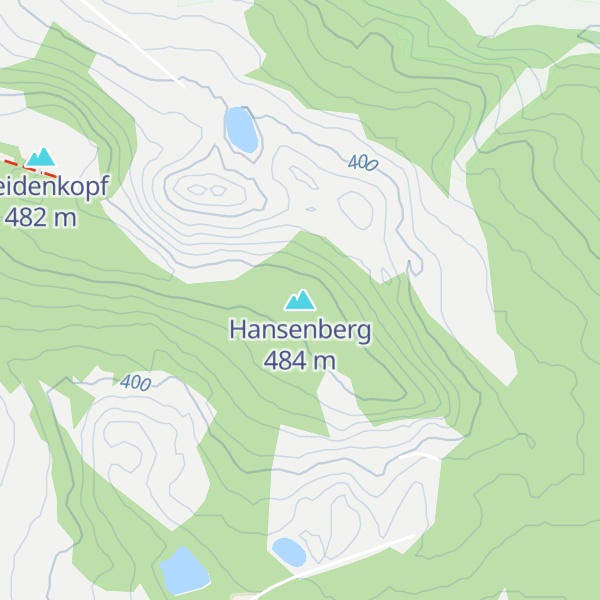 Map of Hansenberg
