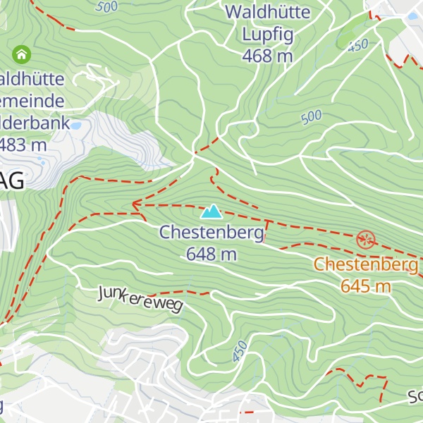 Map of Chestenberg