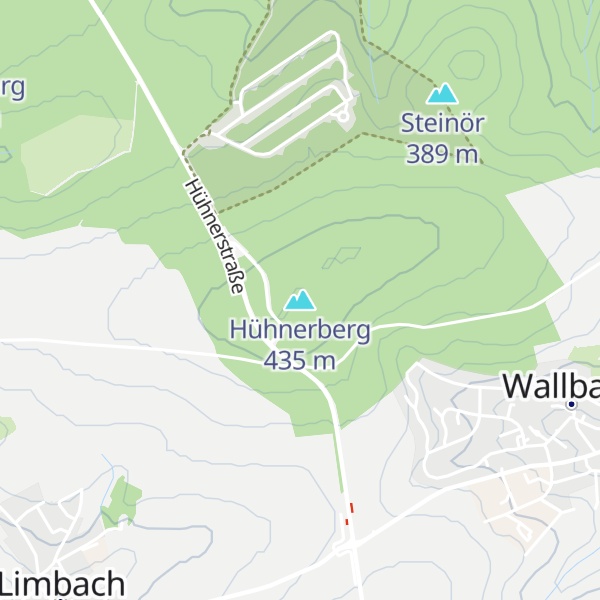 Map of Hühnerberg