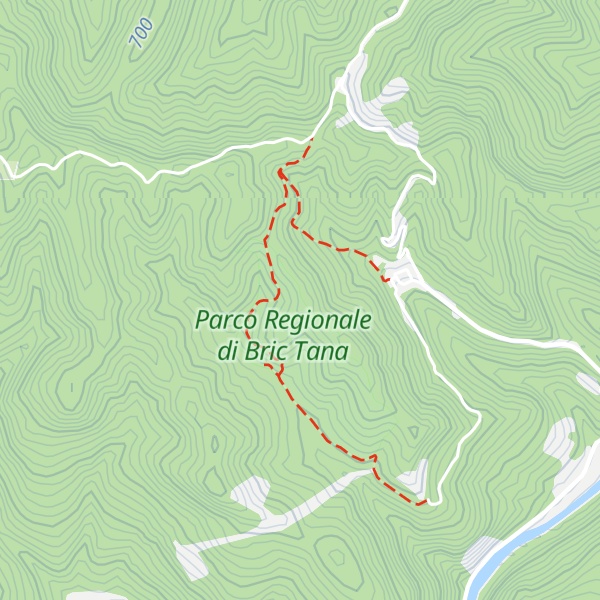 Map of Bric dell'Arma