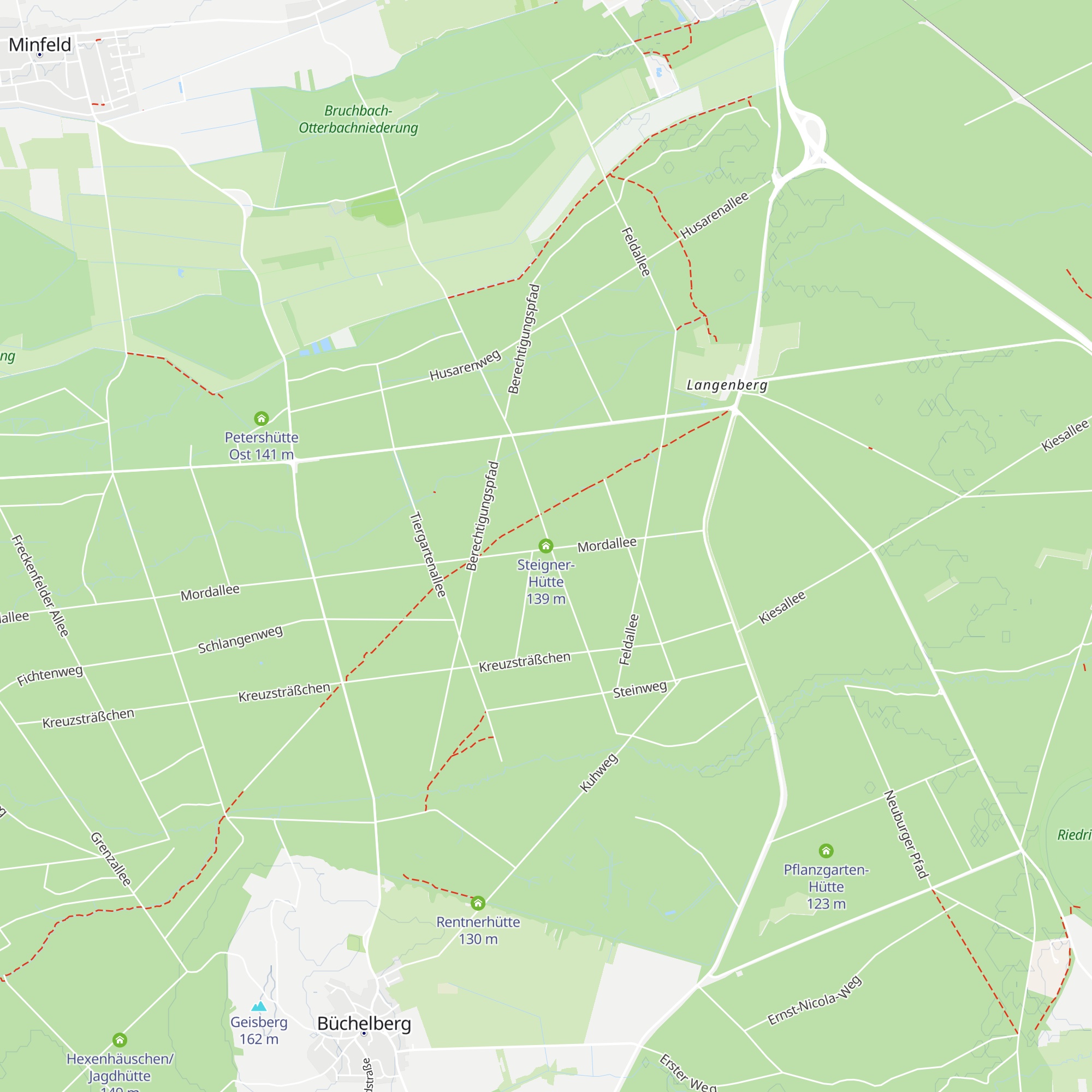 Steigner-Hütte map