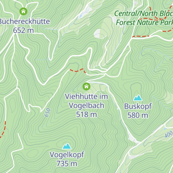Map of Viehhütte im Vogelbach