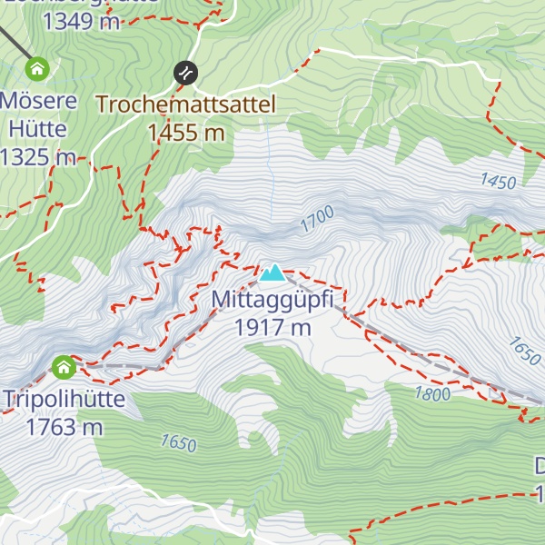 Map of Mittaggüpfi