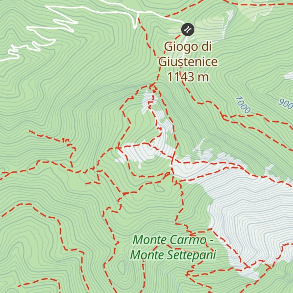 Map of Monte Carmo