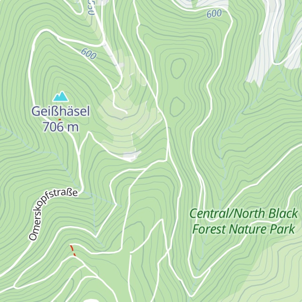 Map of Schönbrunner Hütte