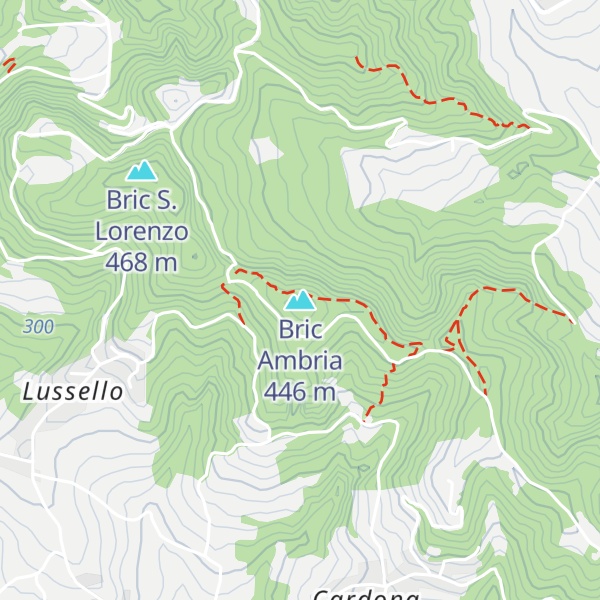 Map of Bric Ambria