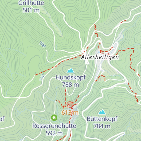 Map of Hundskopf