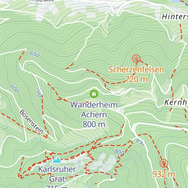 Map of Wanderheim Achern