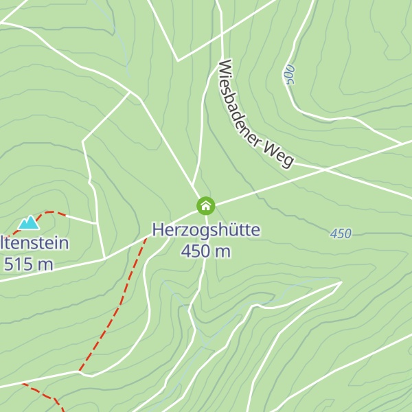 Map of Herzogshütte