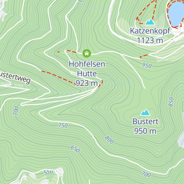 Map of Busterbach Hütte