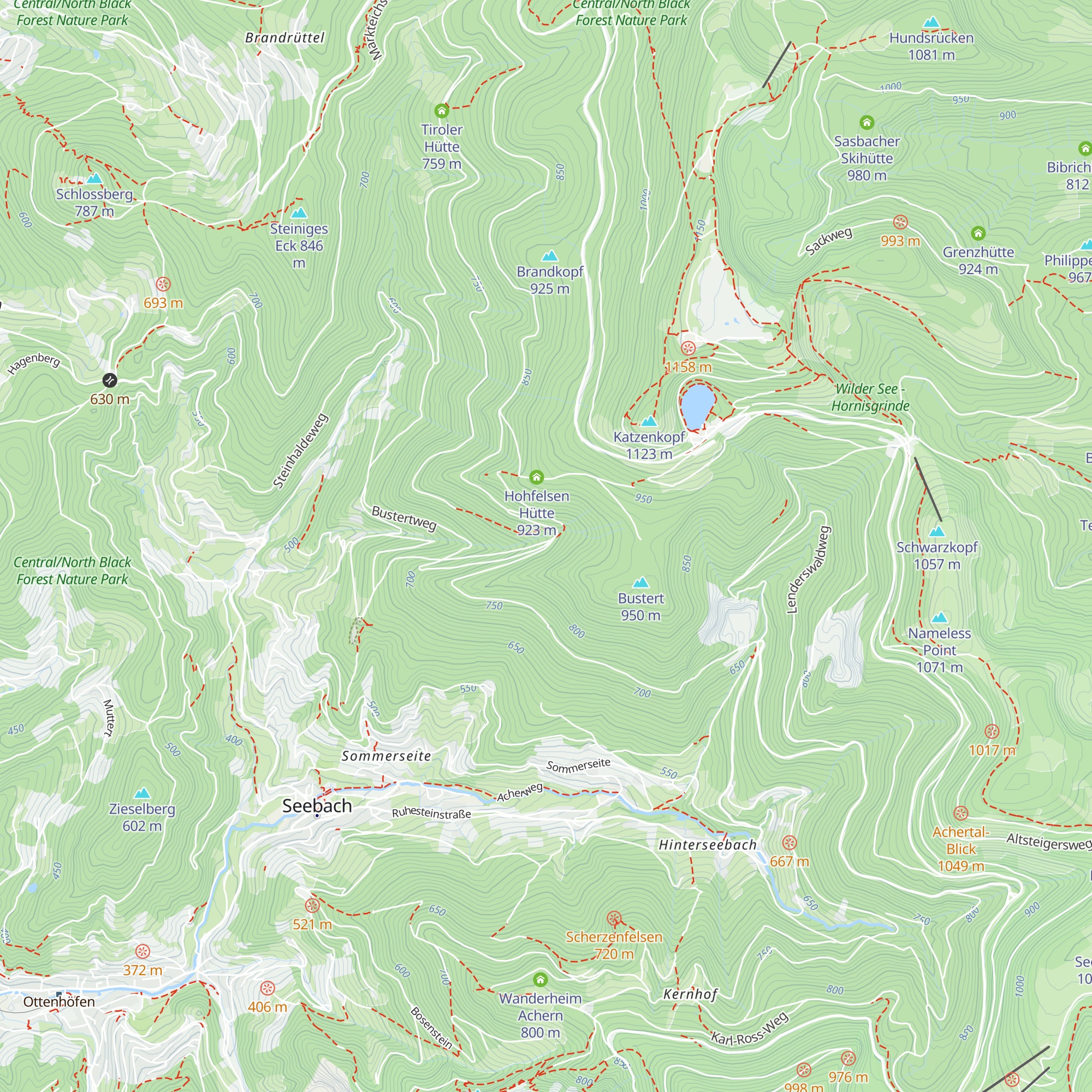 Busterbach Hütte map