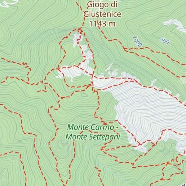 Map of Rifugio Amici del Carmo