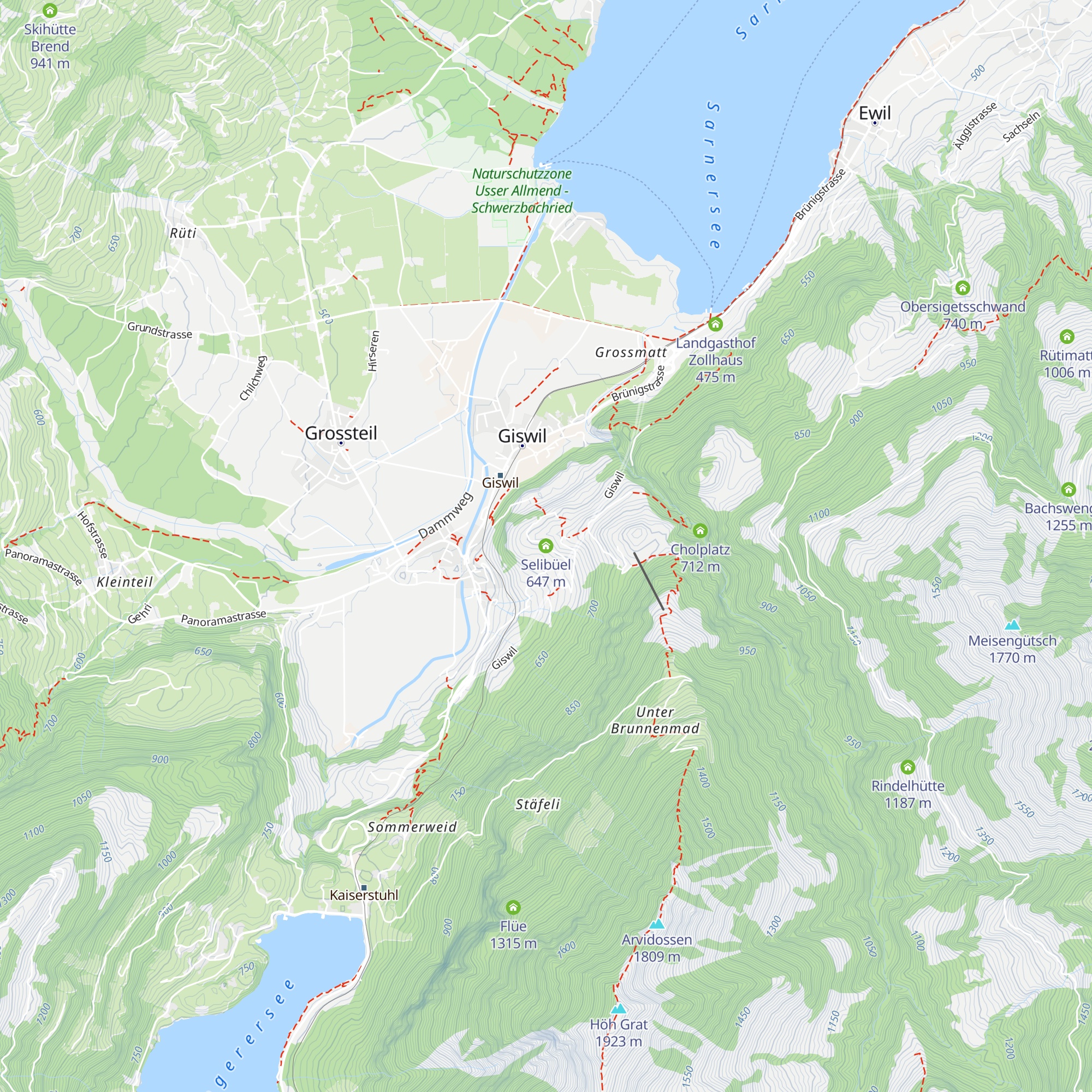 Selibüel map