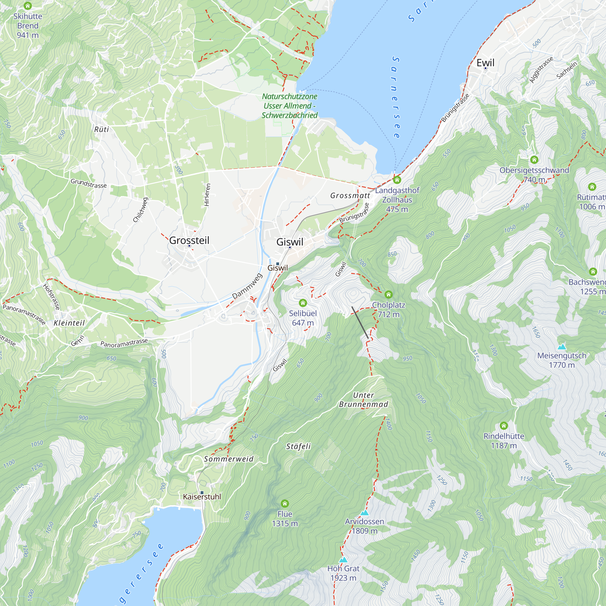 Selibüel map