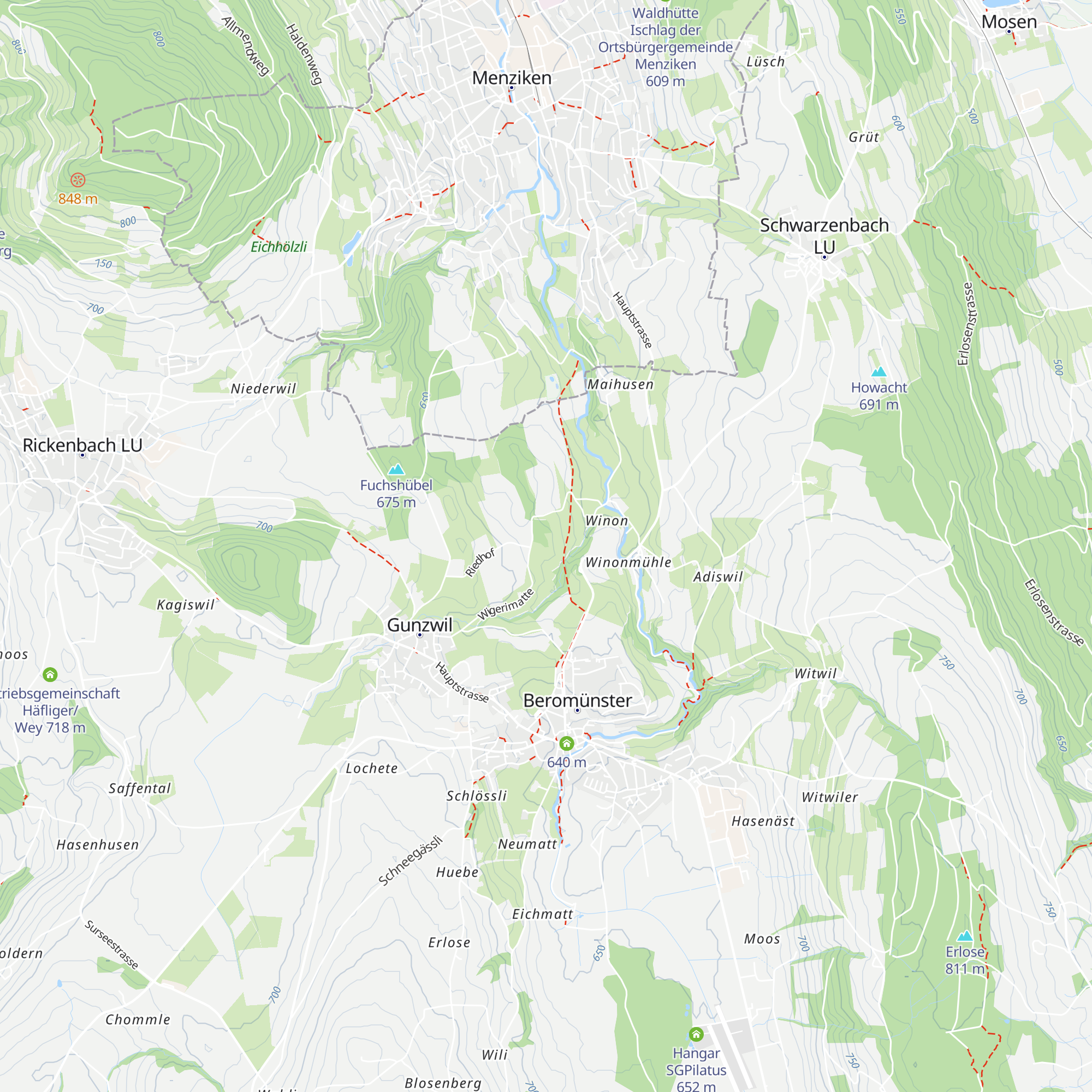 Bienenhaus map