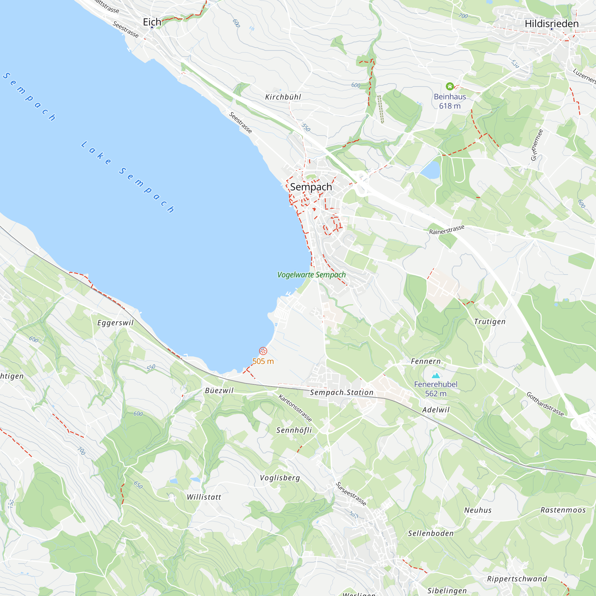 Reception map