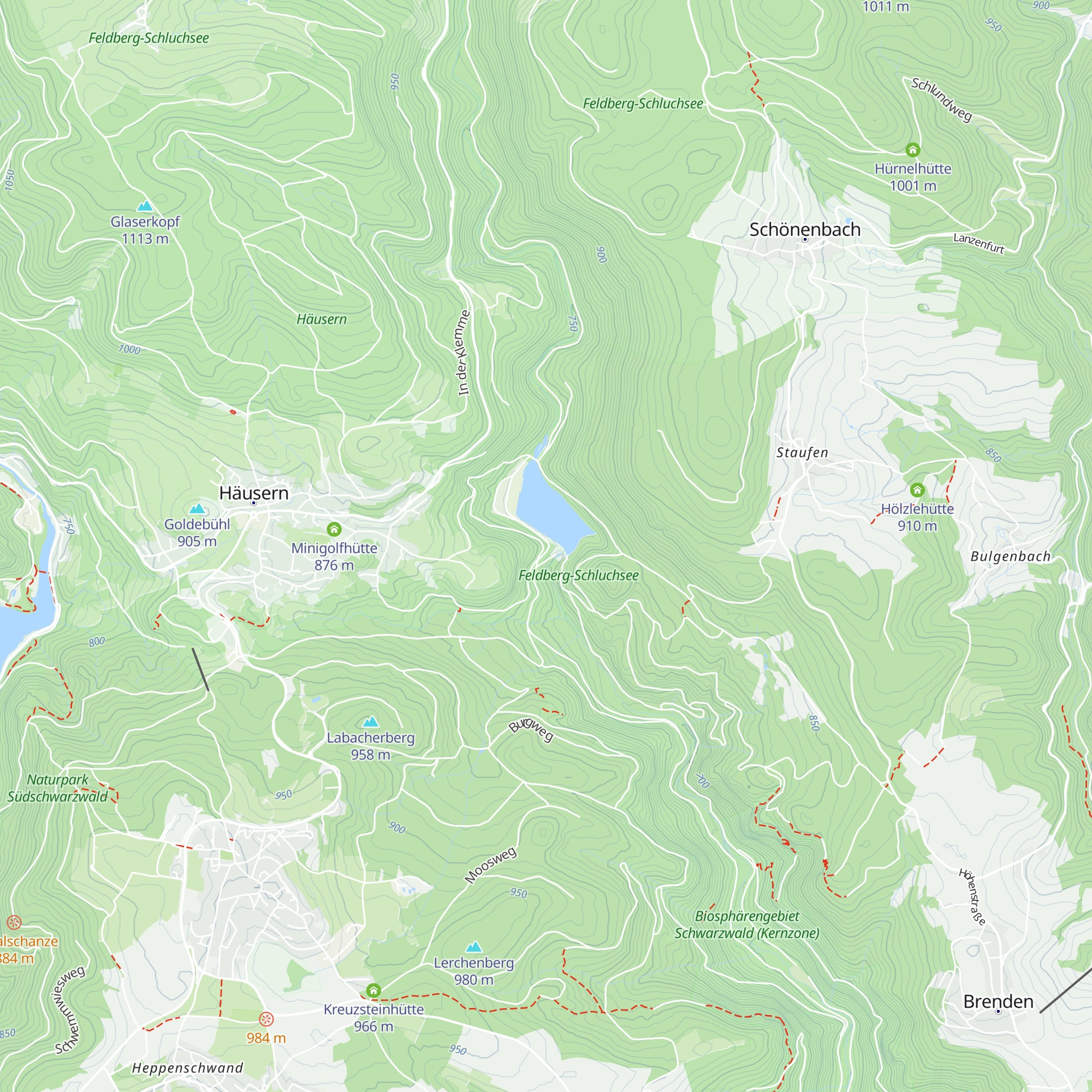 Musikerhütte map