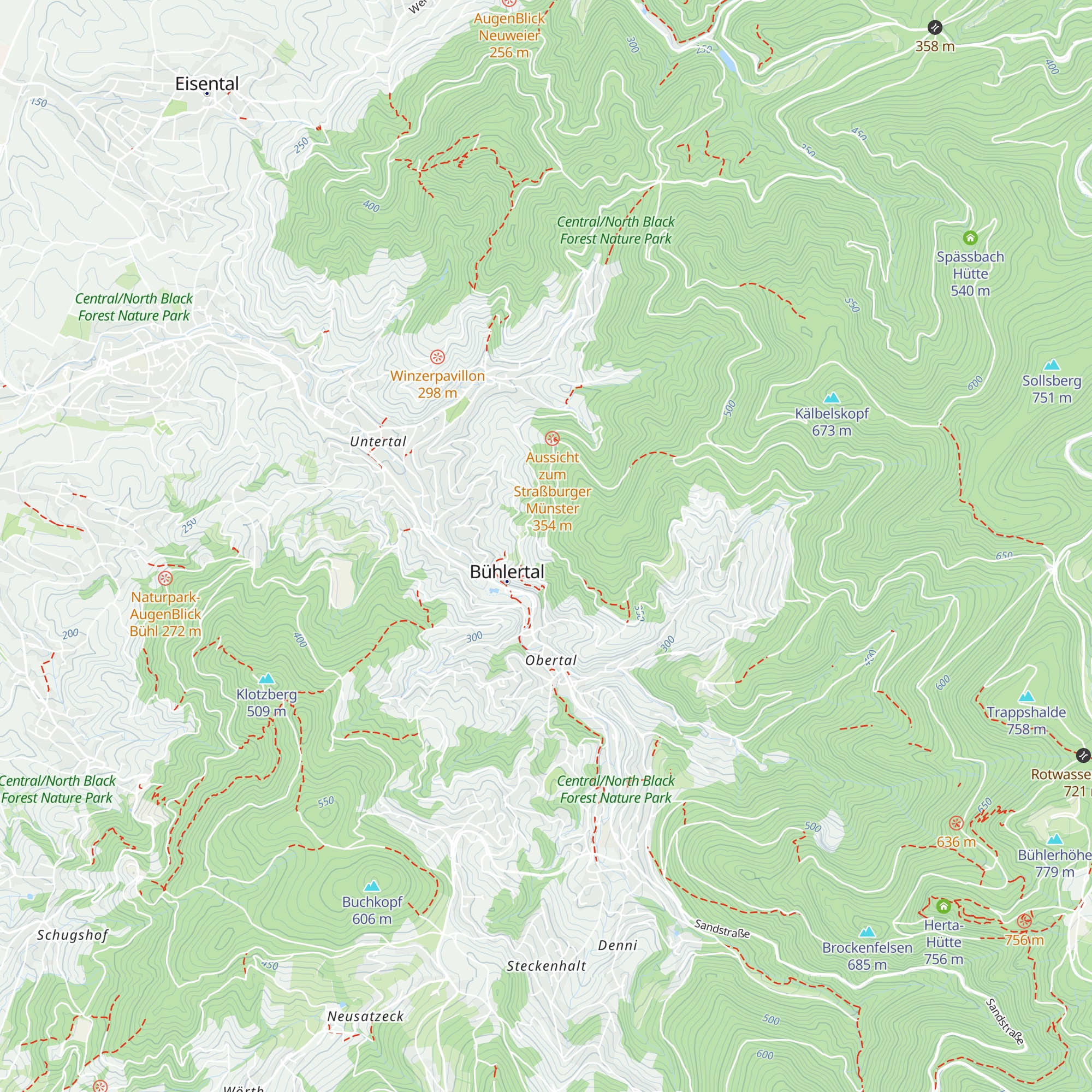 Emil-Kern-Hütte map