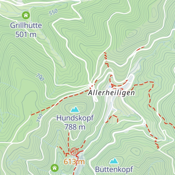 Map of St. Ursula-Hütte