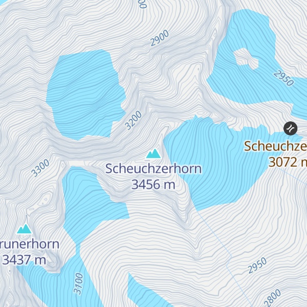 Map of Scheuchzerhorn