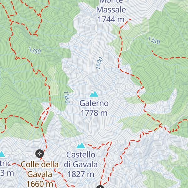 Map of Galerno